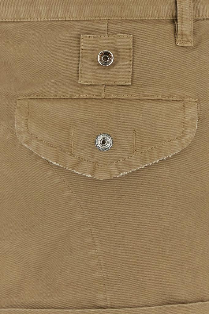 【送料&関税込】Dsquared2 Khaki Canvas Mini Skirt DSQUARED2 Khaki canvas mini skirt - Dresses & Skirts