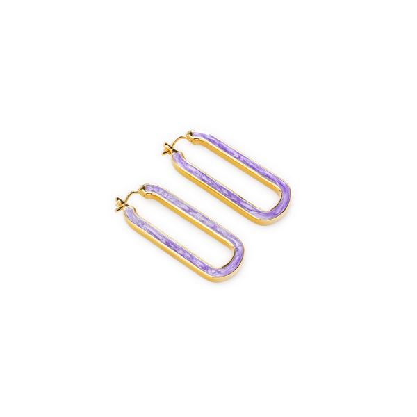 Missoma Enamel earrings