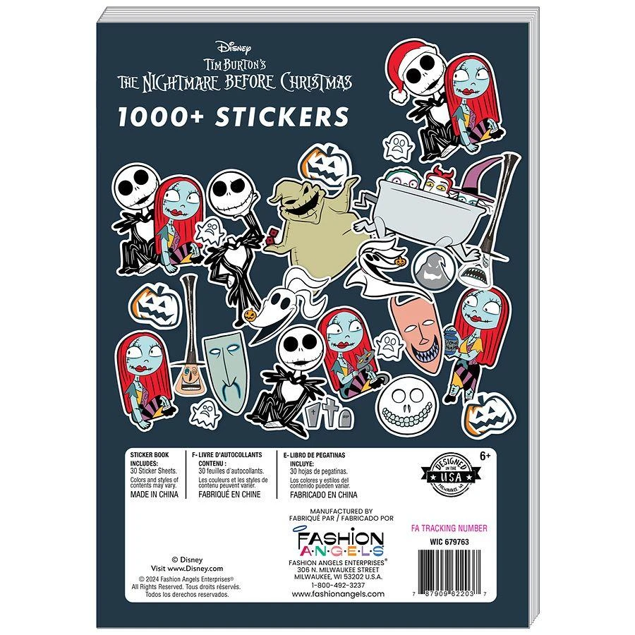 Fashion Angels Nightmare Before Christmas Sticker Book 2