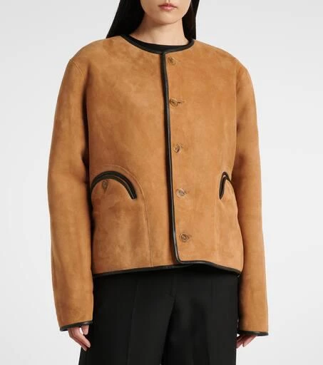 BLAZÉ MILANO Gliss reversible shearling jacket 7