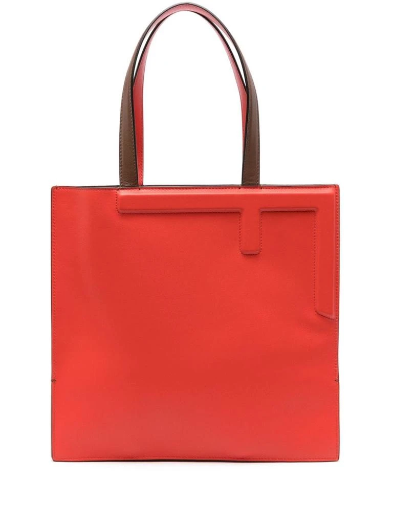 Fendi FENDI FLIP MEDIUM LEATHER TOTE 1