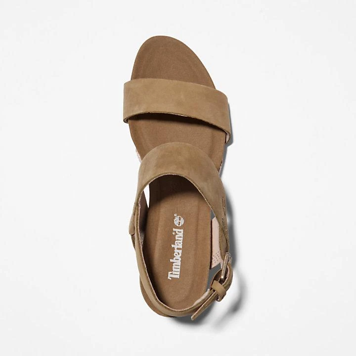 Timberland Capri Sunset Wedge Sandal for Women in Greige 2