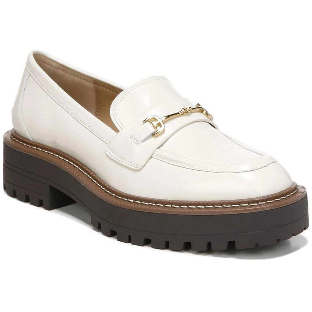 Sam Edelman Laurs Womens Leather Lug Sole Loafers 6