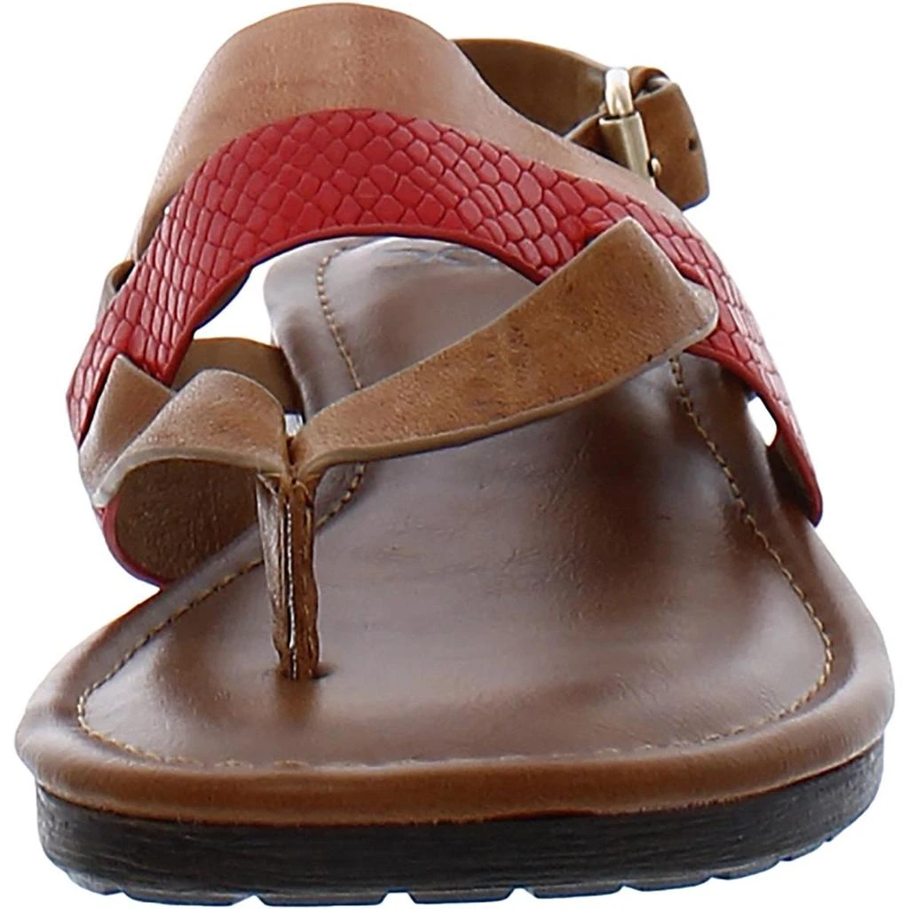 Söfft Womens Leather Criss-Cross Slingback Sandals 1