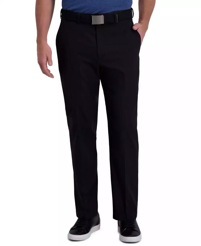 Haggar Cool Right Performance Flex Classic Fit Flat Front Pant