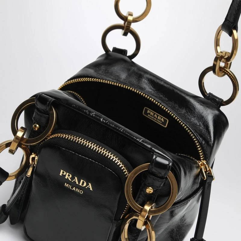 Prada Mini Dangle Handbag black 5