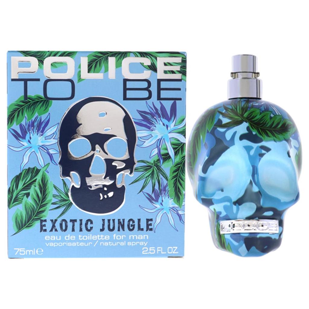 POLICE 2.5 oz  To Be Exotic Jungle EDT Spray for Men