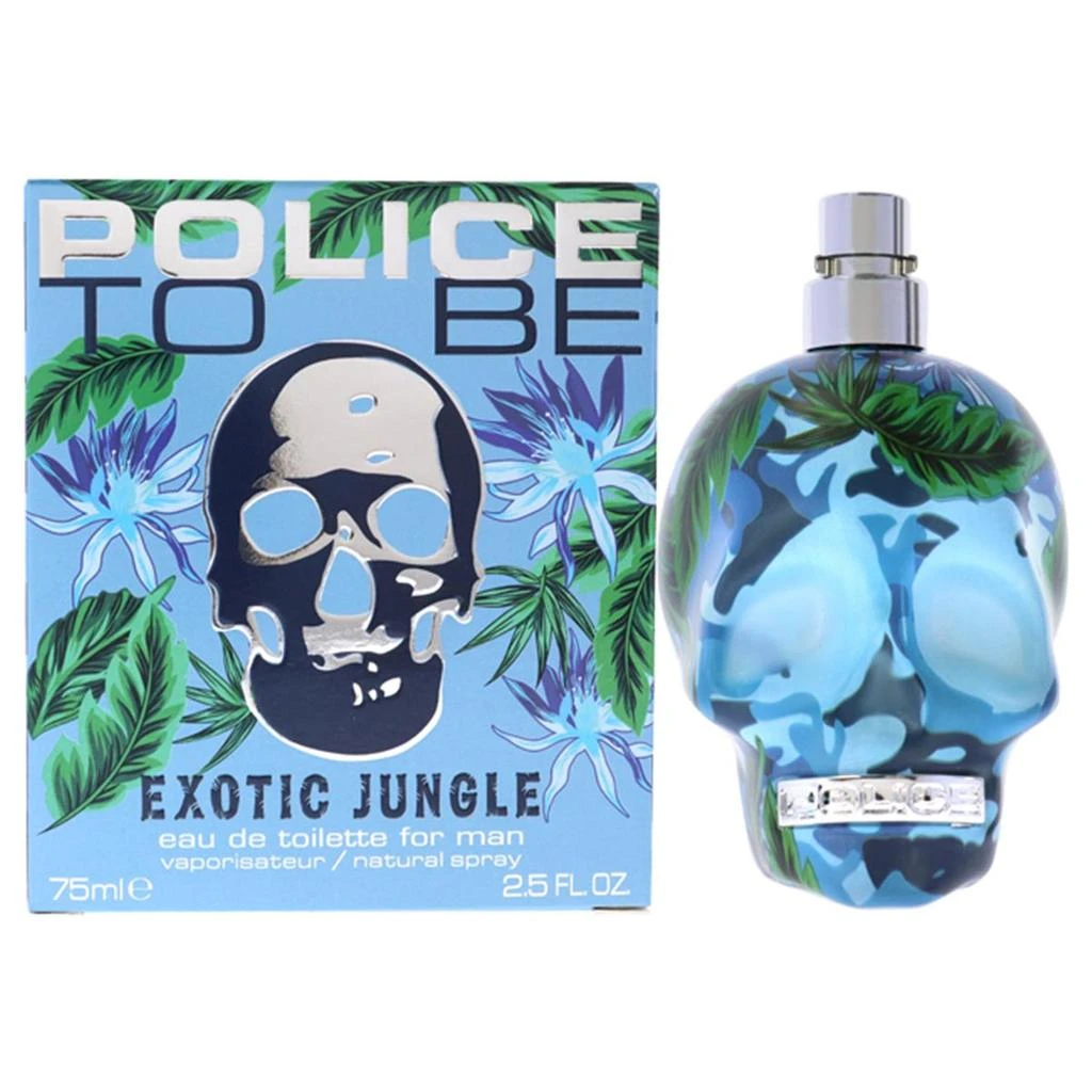 POLICE 2.5 oz  To Be Exotic Jungle EDT Spray for Men 1