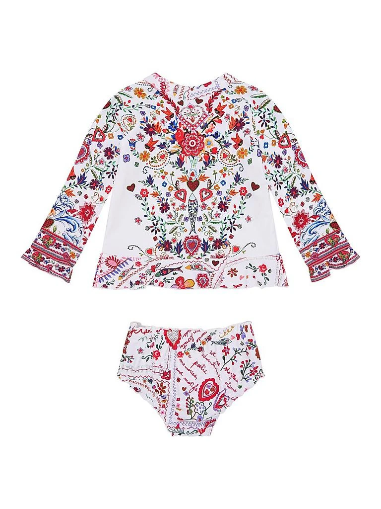 Camilla Baby Girl's Faith, Luck & Justice Rashie Set 2