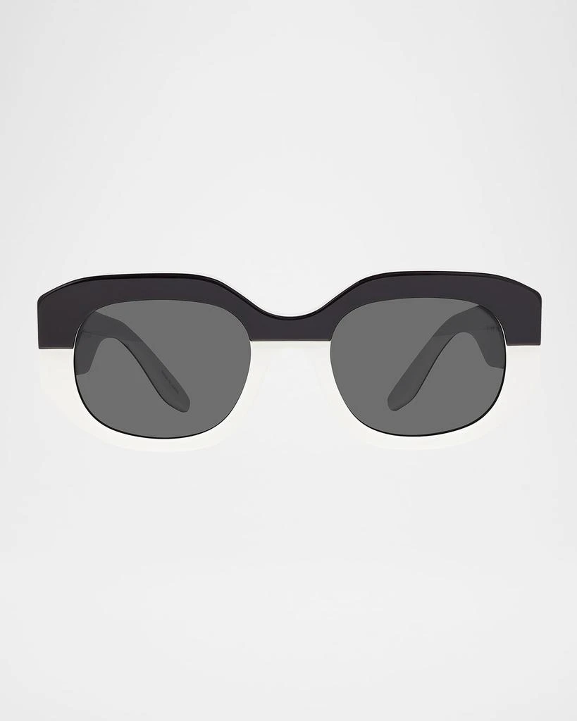 Barton Perreira Sueno Acetate Rectangle Sunglasses 1