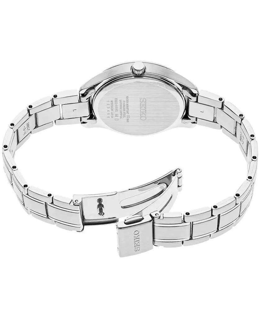Seiko Women's Essential Stainless Steel Bracelet Watch 30mm 3