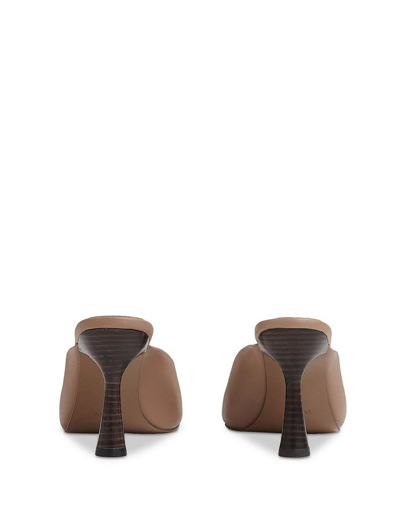 REISS Women's Justine Square Mule Heel Shoes 4