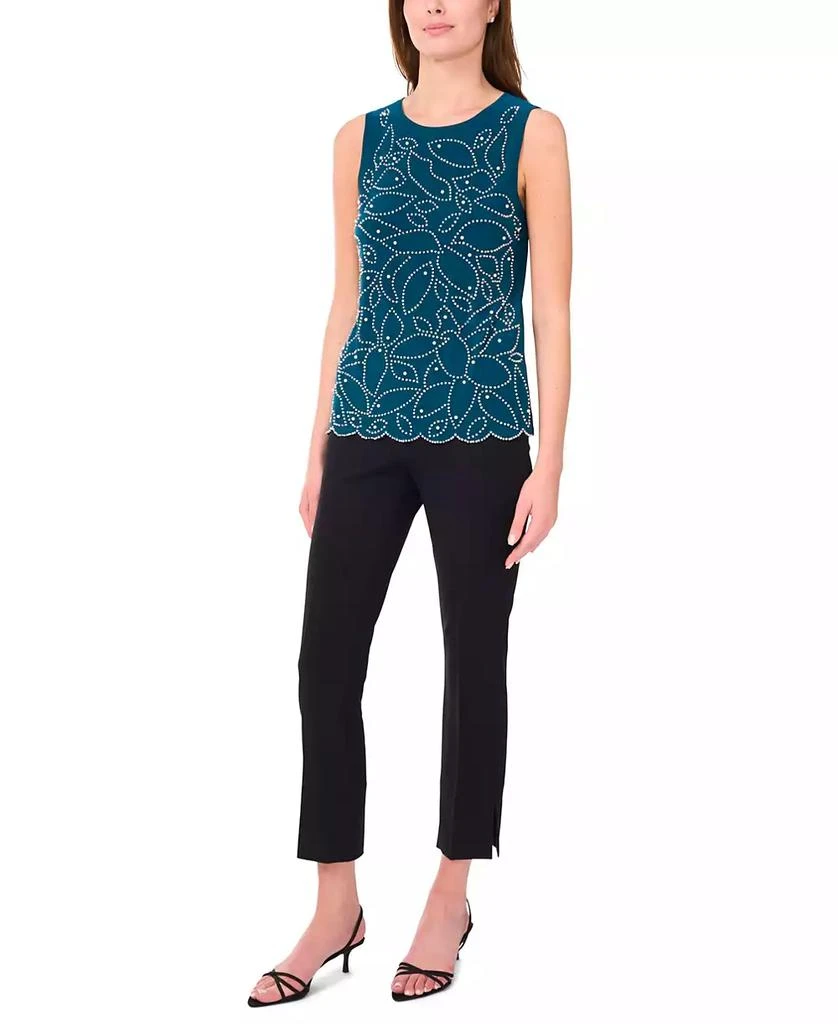 MSK Women's Scalloped-Hem Tank Top 2