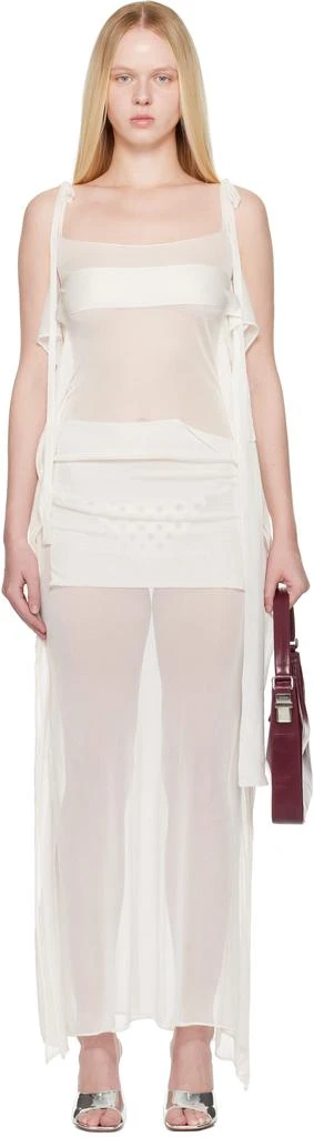 Paloma Wool White Zanic Maxi Dress 1