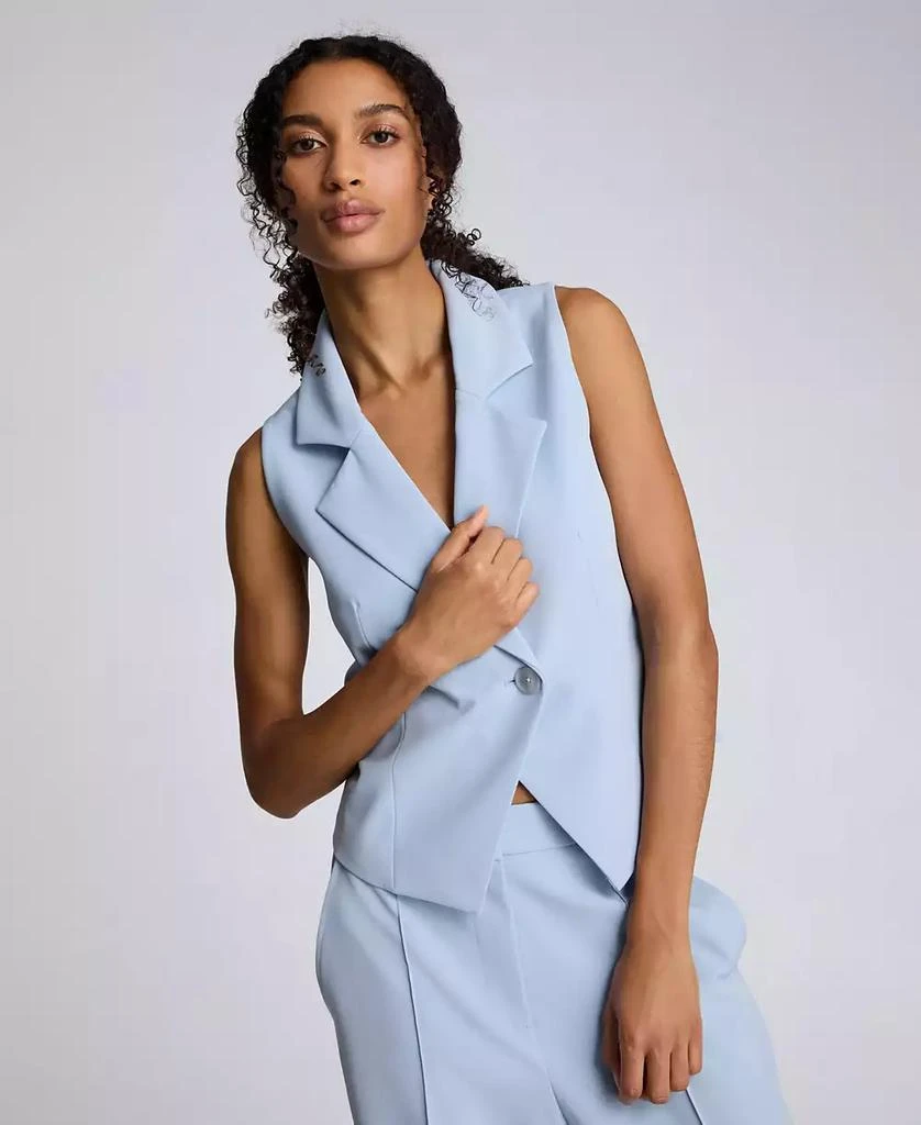 Kenneth Cole Women
s Fitted One-Button Jacket 3