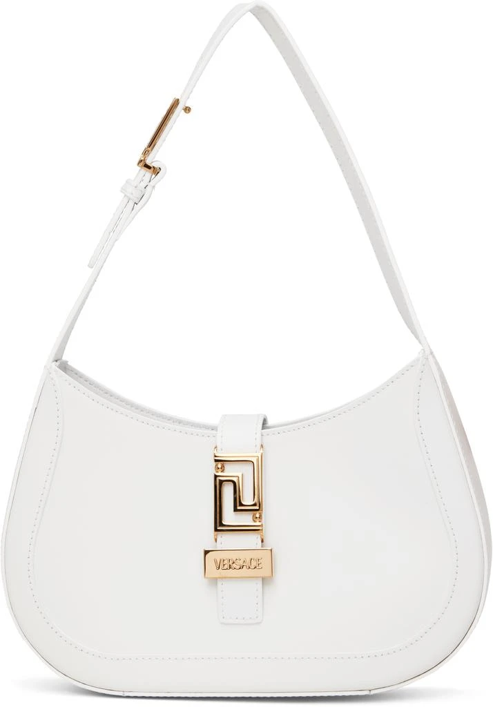 Versace White Greca Goddess Small Bag 1