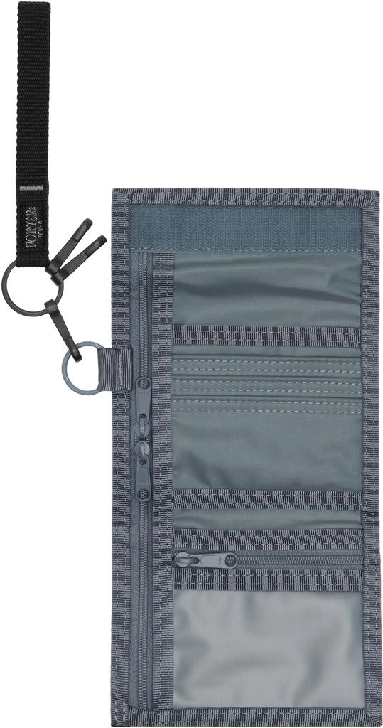 PORTER - Yoshida & Co Gray Capsule Wallet 3