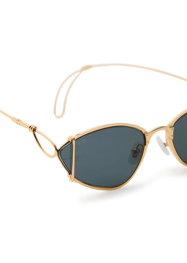 FOR ART'S SAKE Ornate cat-eye sunglasses 3