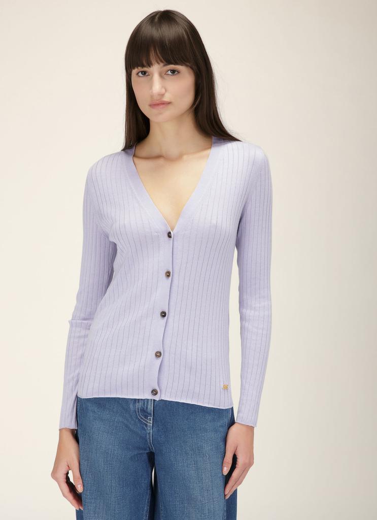 Bally Rib Knit Cardigan