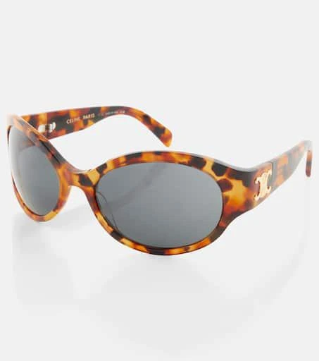 Celine Eyewear Triomphe oval sunglasses 4