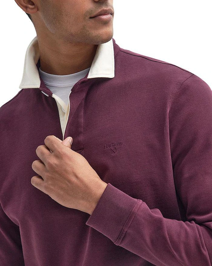 Barbour Howtown Long Sleeve Rugby Shirt 5