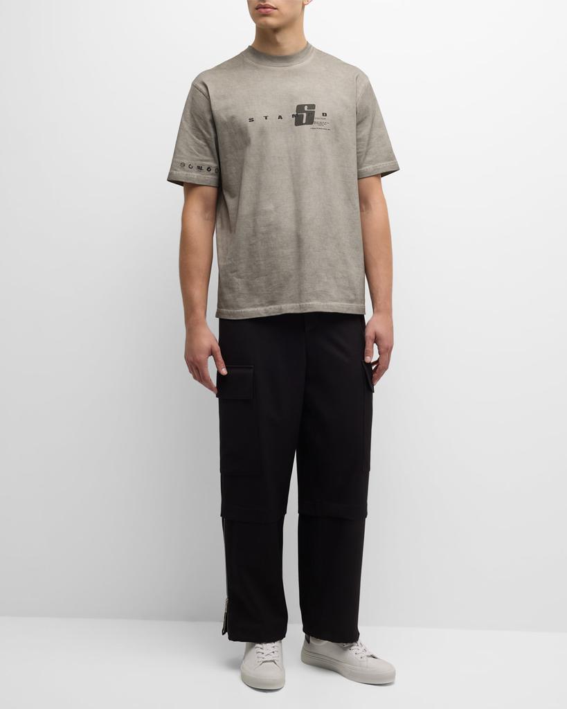 Stampd Men's Oil-Washed Transit Relaxed T-Shirt