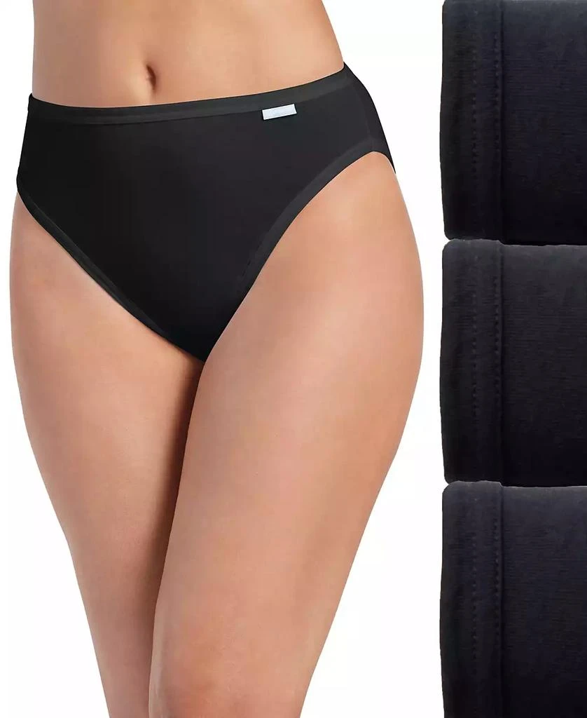 Jockey Elance French Cut 3 Pack Underwear 1485 1487, Extended Sizes 1