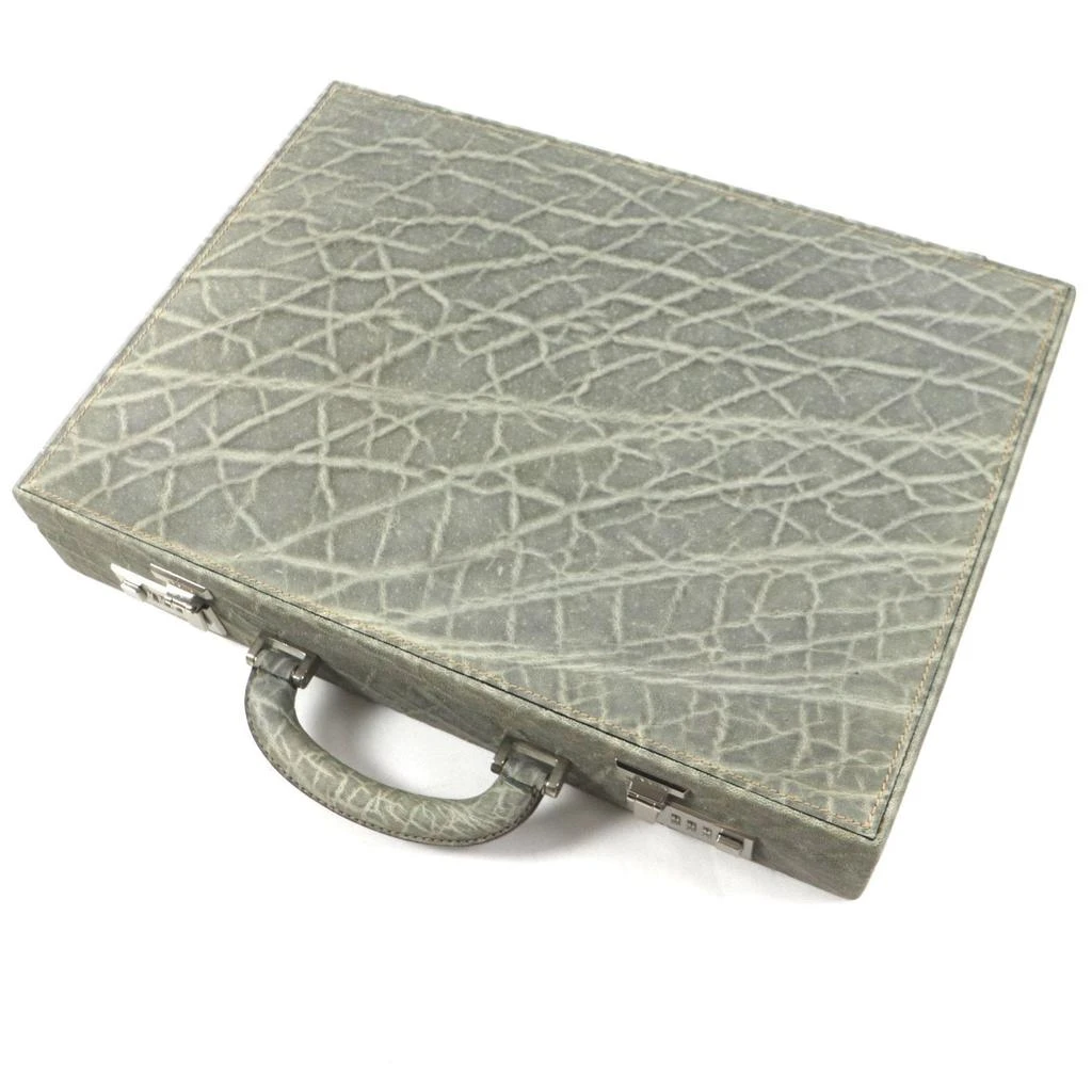 VALEXTRA Leather Attaché Case (Pre-Owned) 6