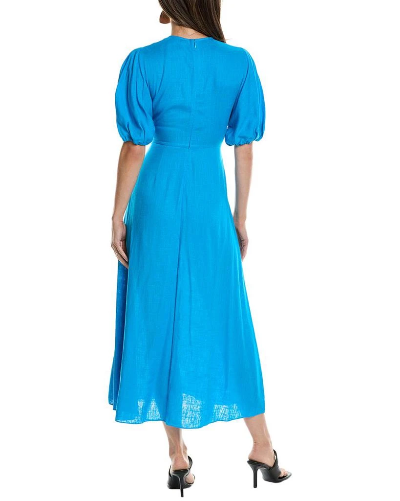 Diane von Furstenberg Majorie Linen-Blend Midi Dress 2