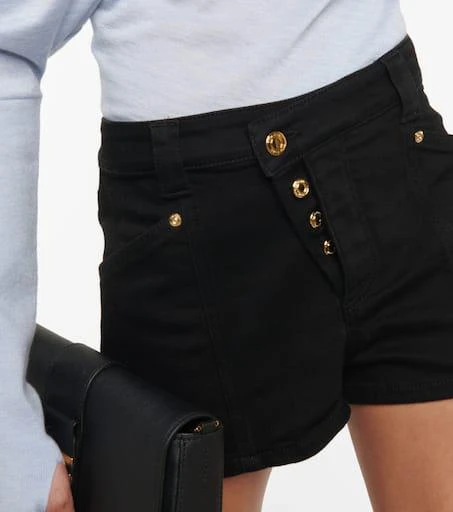 Tom Ford Asymmetrical cotton shorts 4