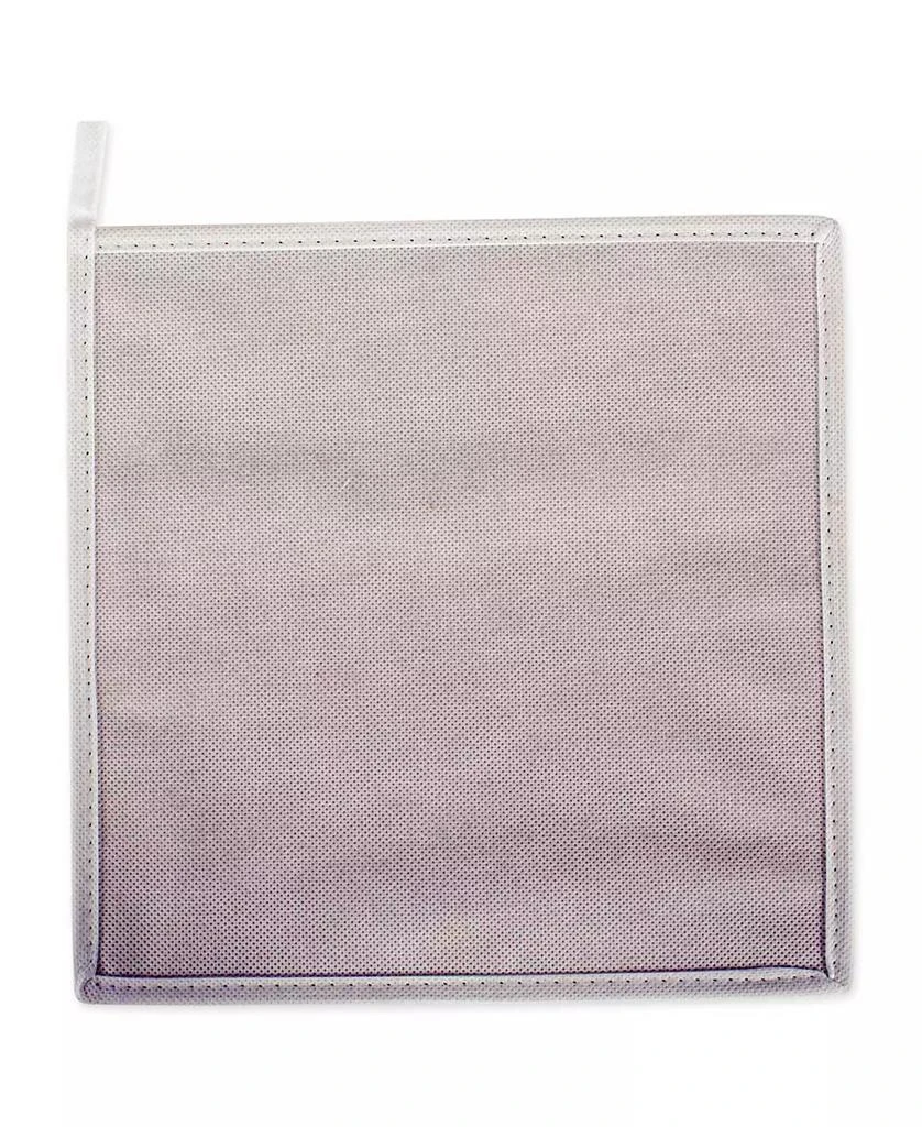 Design Imports Non-woven Polyester Cube Chevron Square Set of 2 8