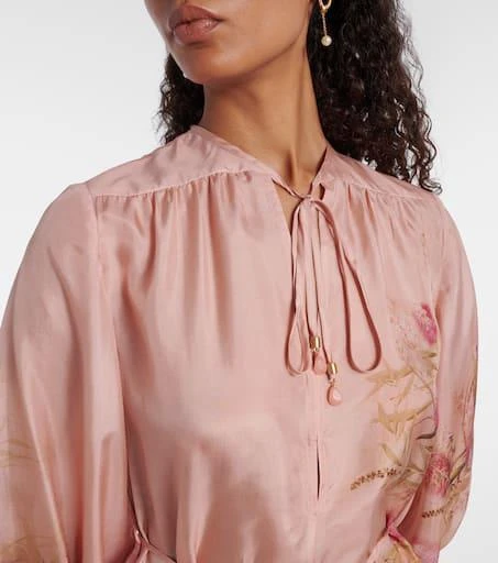 Zimmermann Cascadian floral silk tunic 4