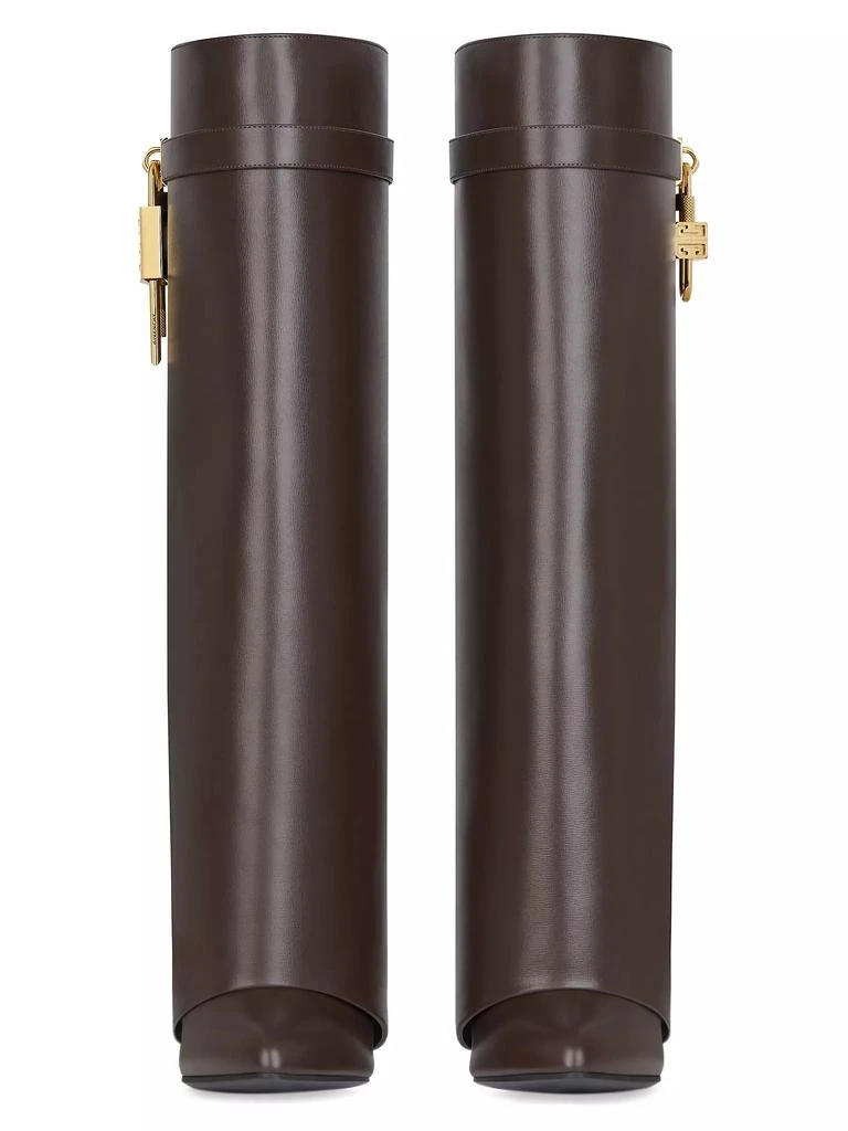 Givenchy Shark Lock Boots in Leather 3