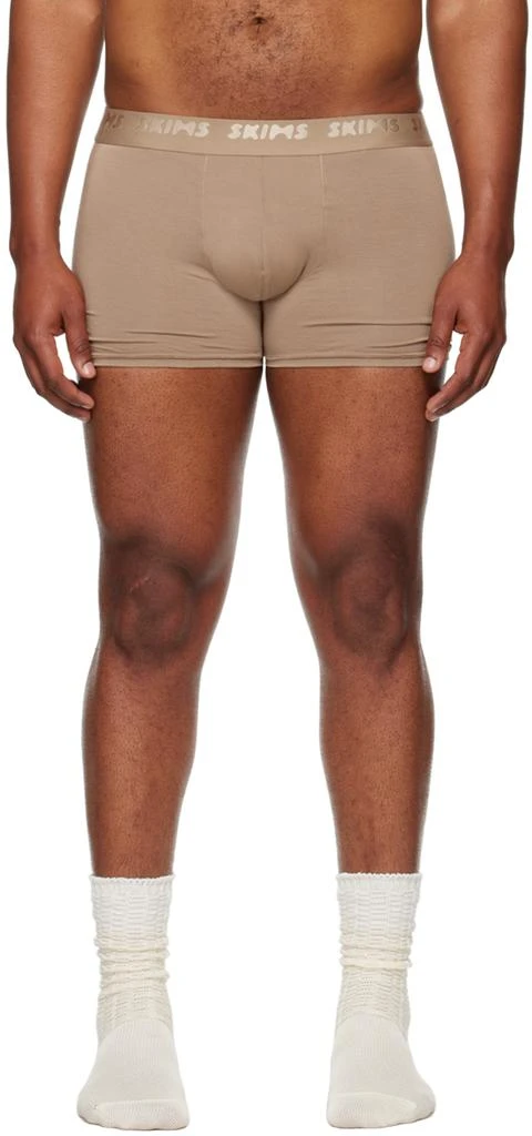 SKIMS Three-Pack Multicolor SKIMS Stretch 3" Boxer Briefs 3