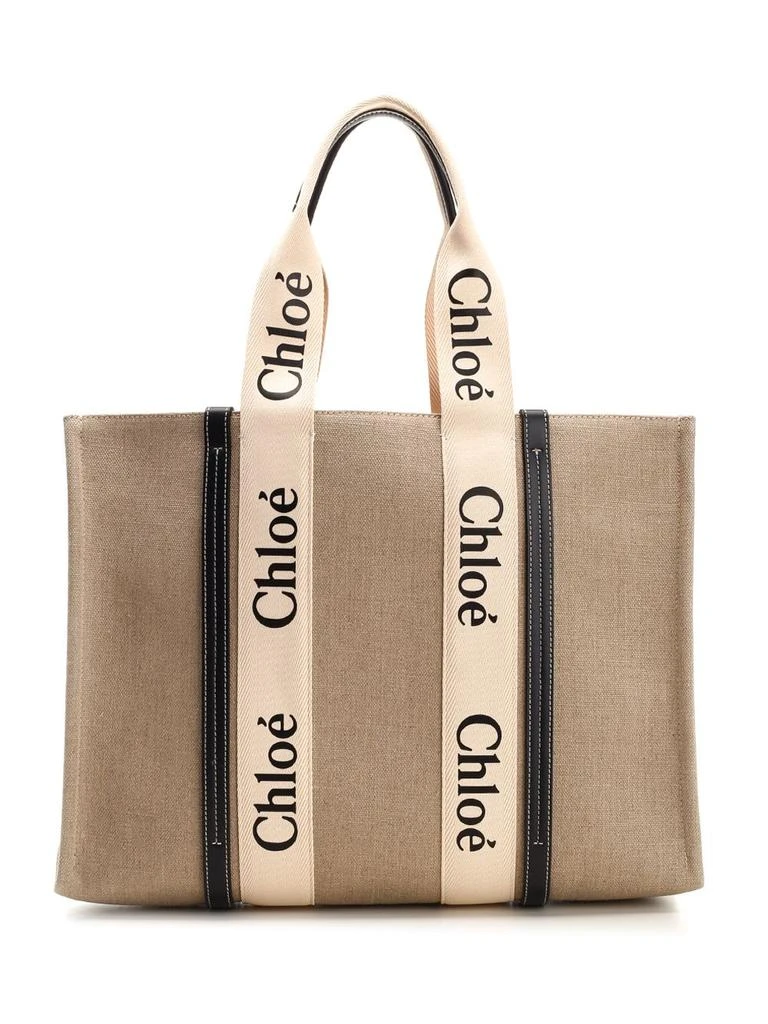 Chloé Large woody Tote Bag 1