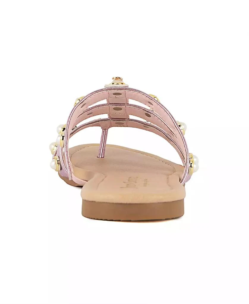 Juicy Couture Women's Zallymae Embellished Slide Flat Sandals 3