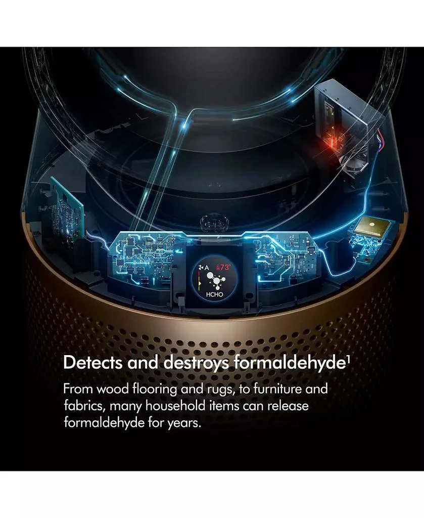 Dyson Purifier Hot+Cool Formaldehyde HP09 | Nickel/Gold 5