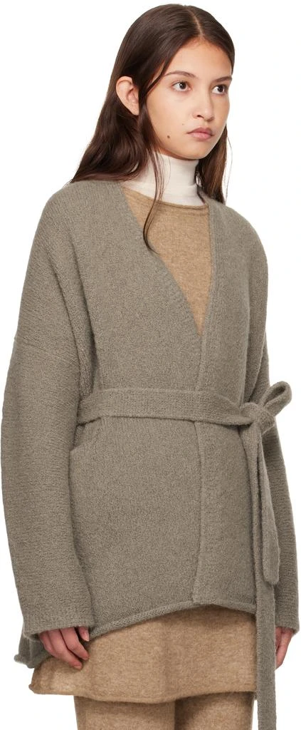 LAUREN MANOOGIAN Gray Coto Cardigan 2
