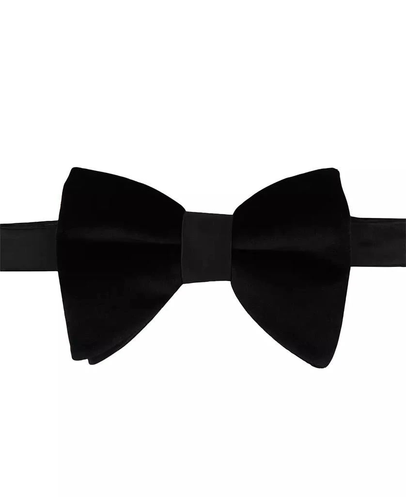 Alfani Men's Oversized Velvet Solid Bow Tie, Created for Macy's 1