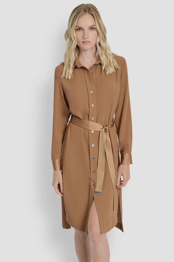 DKNY LONG SLEEVE SHIRT DRESS WITH BELT - Shirts - Free Shipping - BeyondStyle DKNY LONG SLEEVE SHIRT DRESS WITH BELT - Shirts - Free Shipping - BeyondStyle