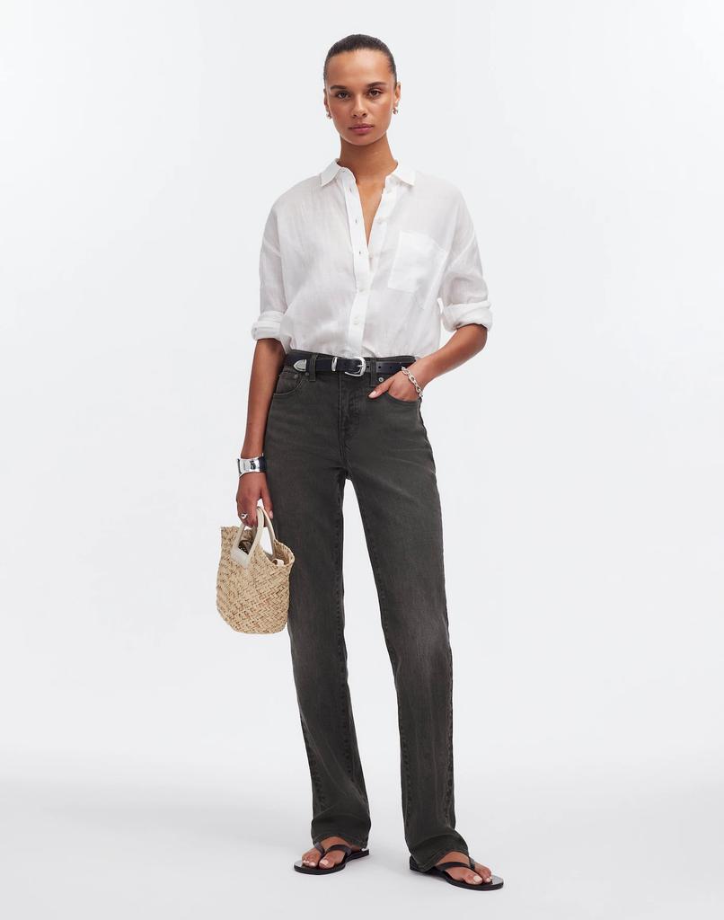 Madewell The 
90s Straight Mid-Rise Jean
