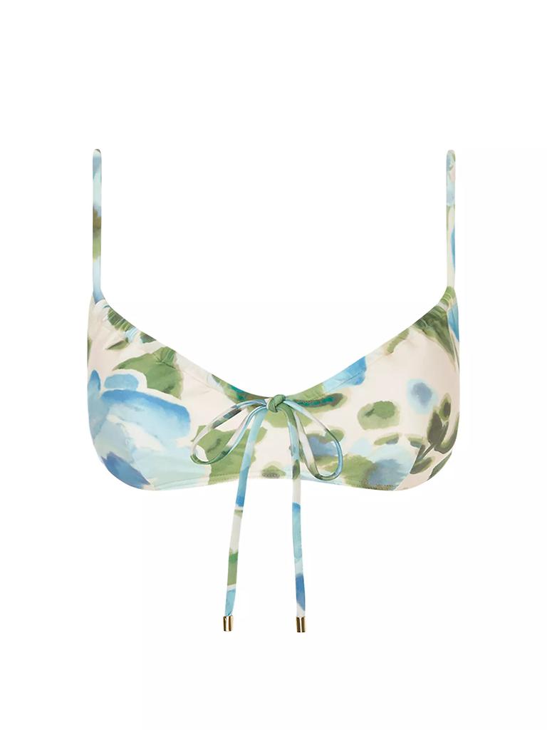 Peony Solstice Floral Bikini Top