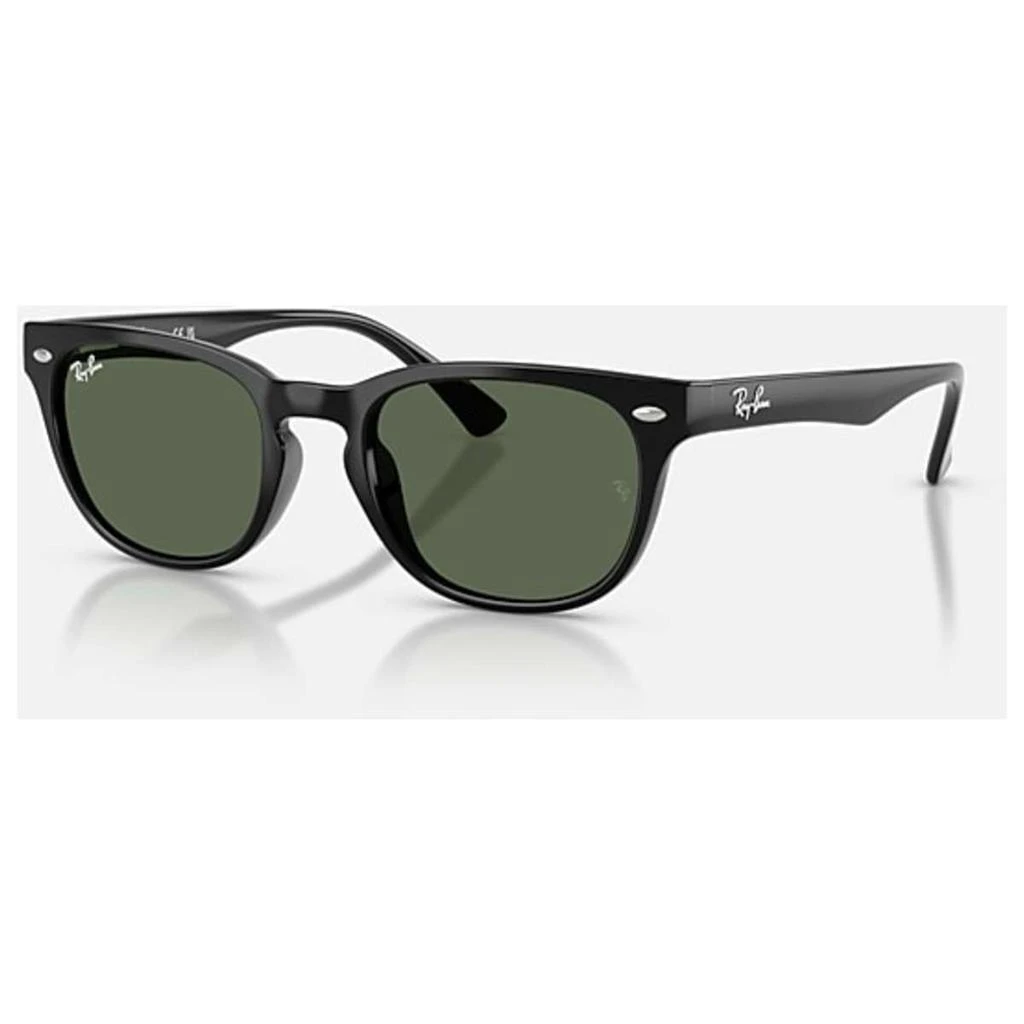 Ray-Ban Ray-Ban Men's Black Round Polarized Sunglasses 1