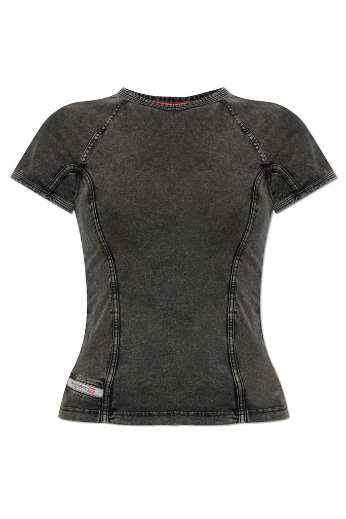 Diesel Diesel T-Lynne Denim-Effect Top