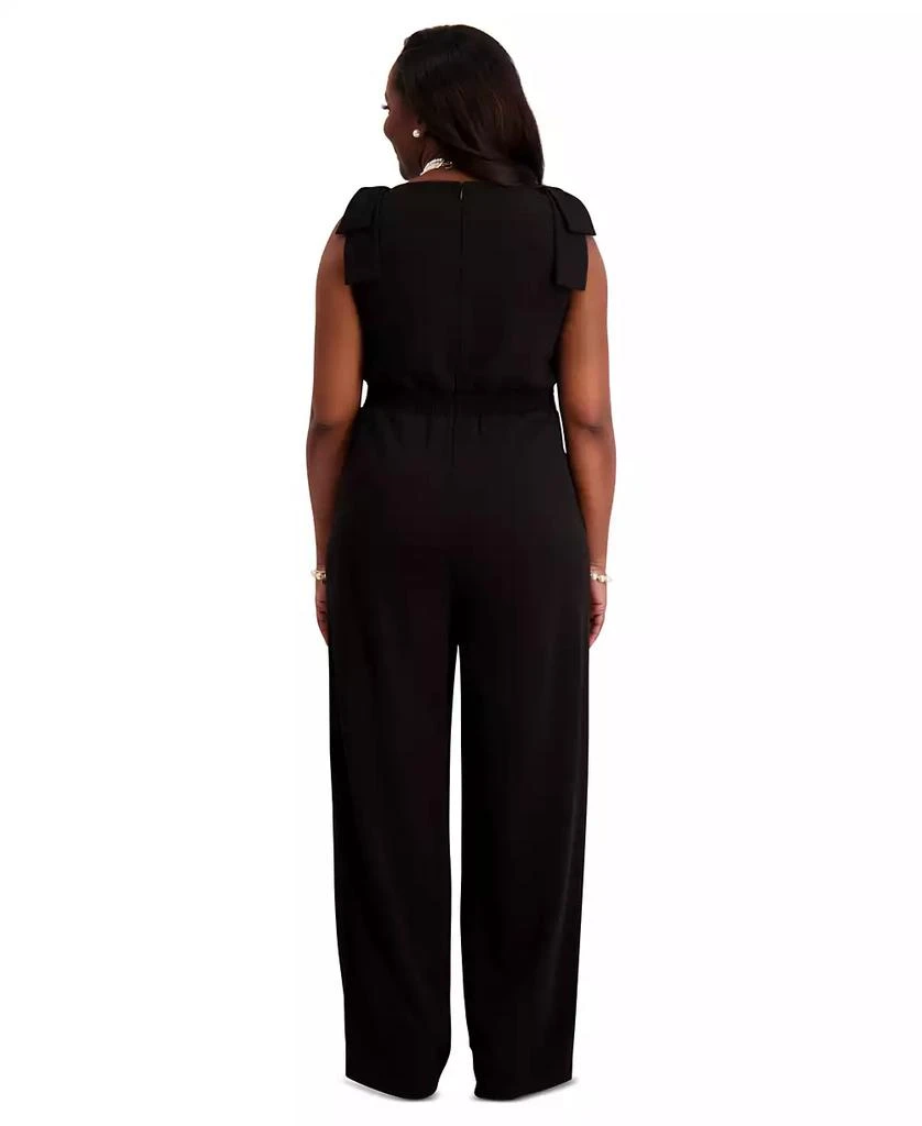 blue dress for pregnant Plus Size Leopard Print Wide Leg Casual Overalls