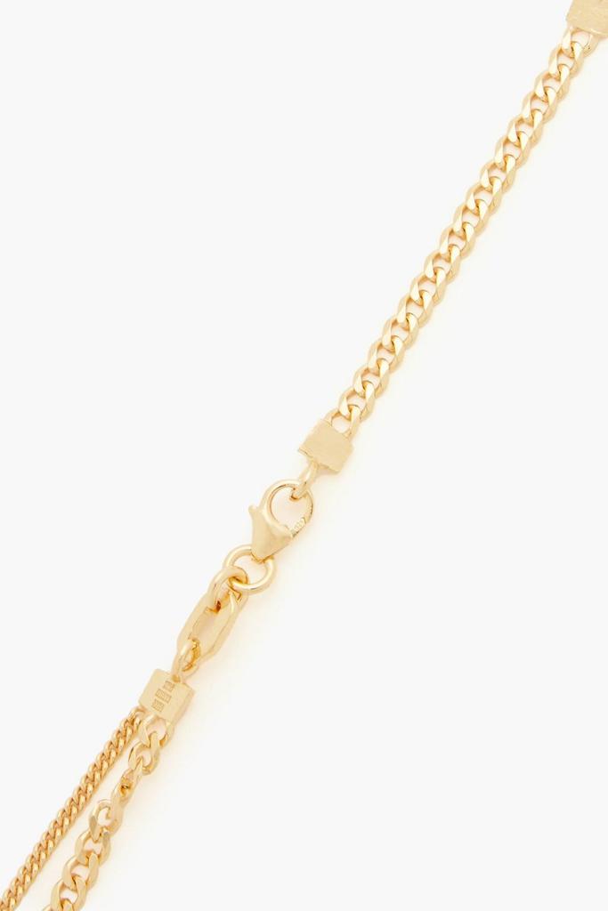 Cornelia Webb Gold-plated onyx necklace