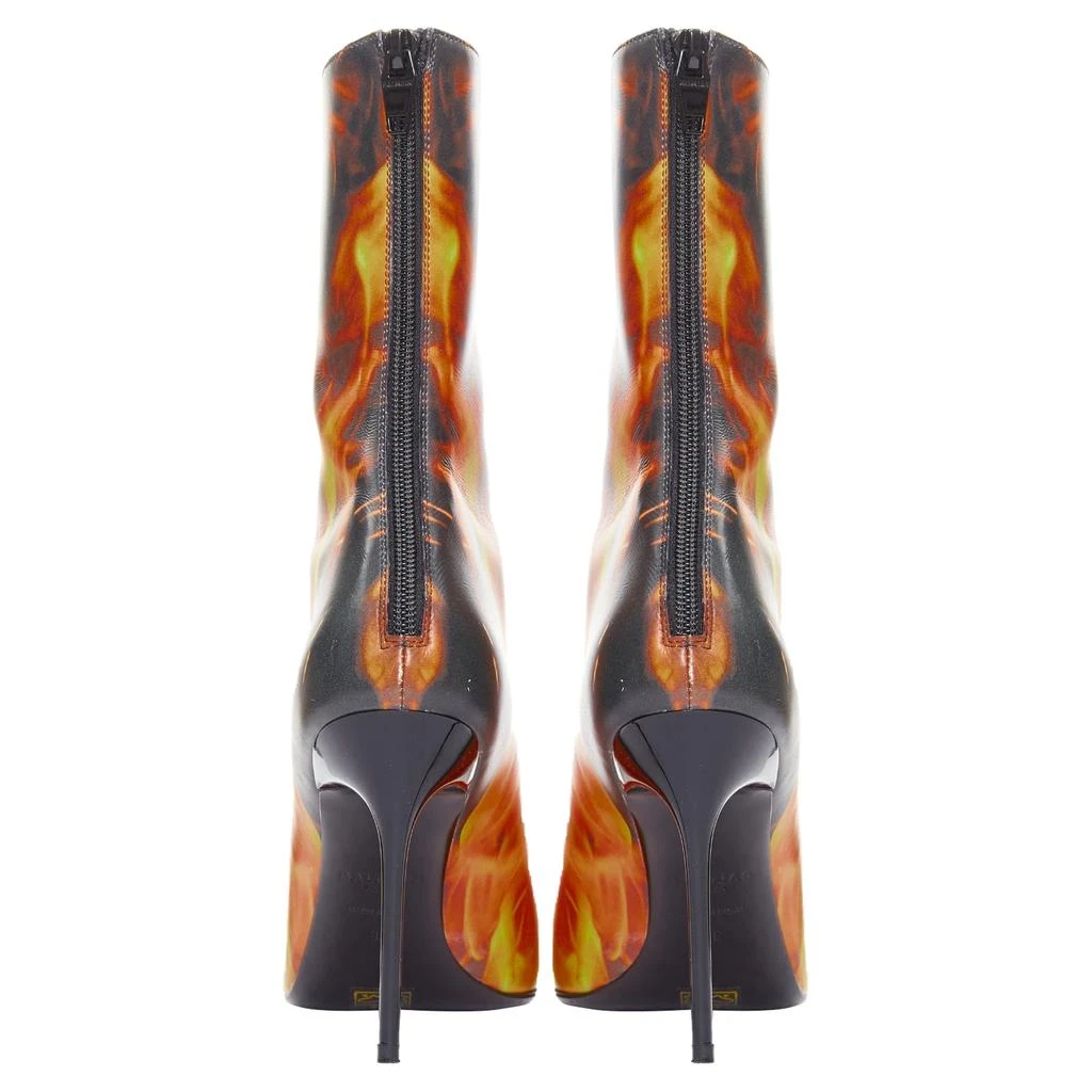 Balmain flame corset lace boots 5
