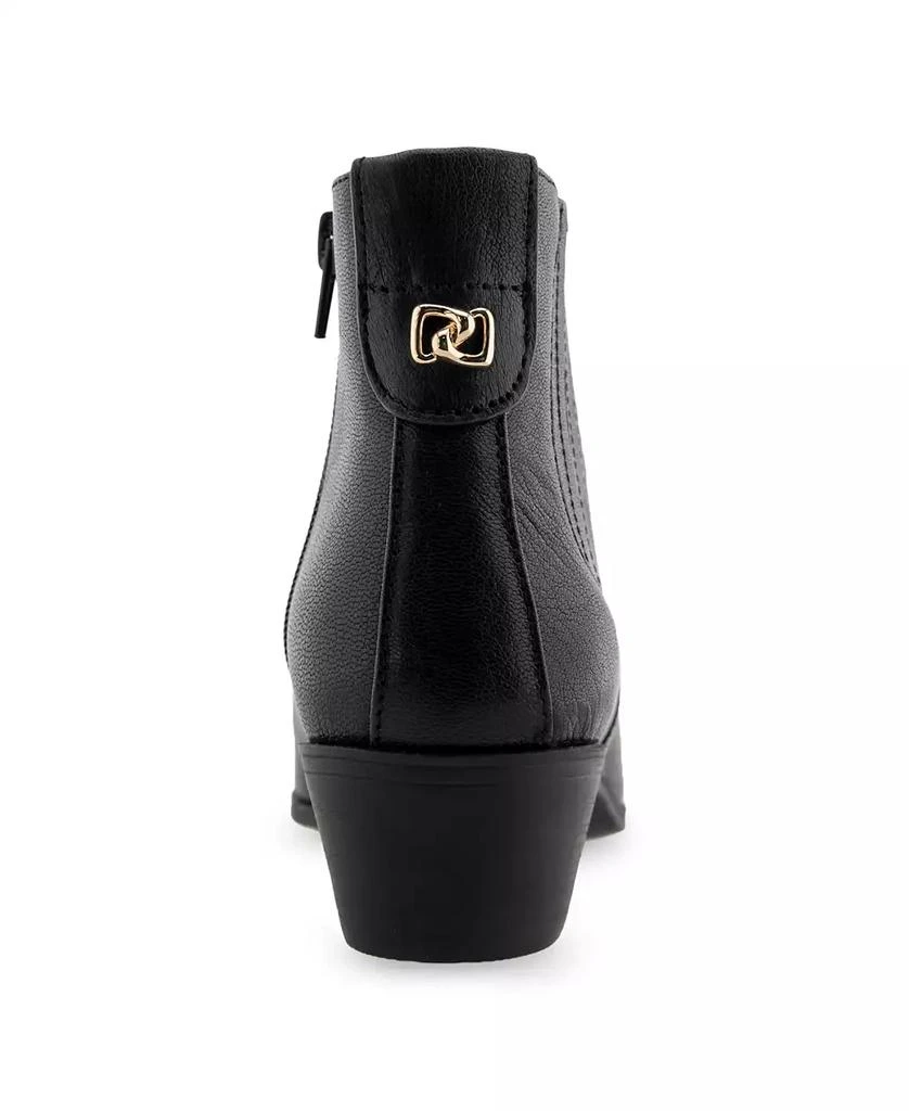 Aerosoles Women's Claus Buckle Ornament Booties 3