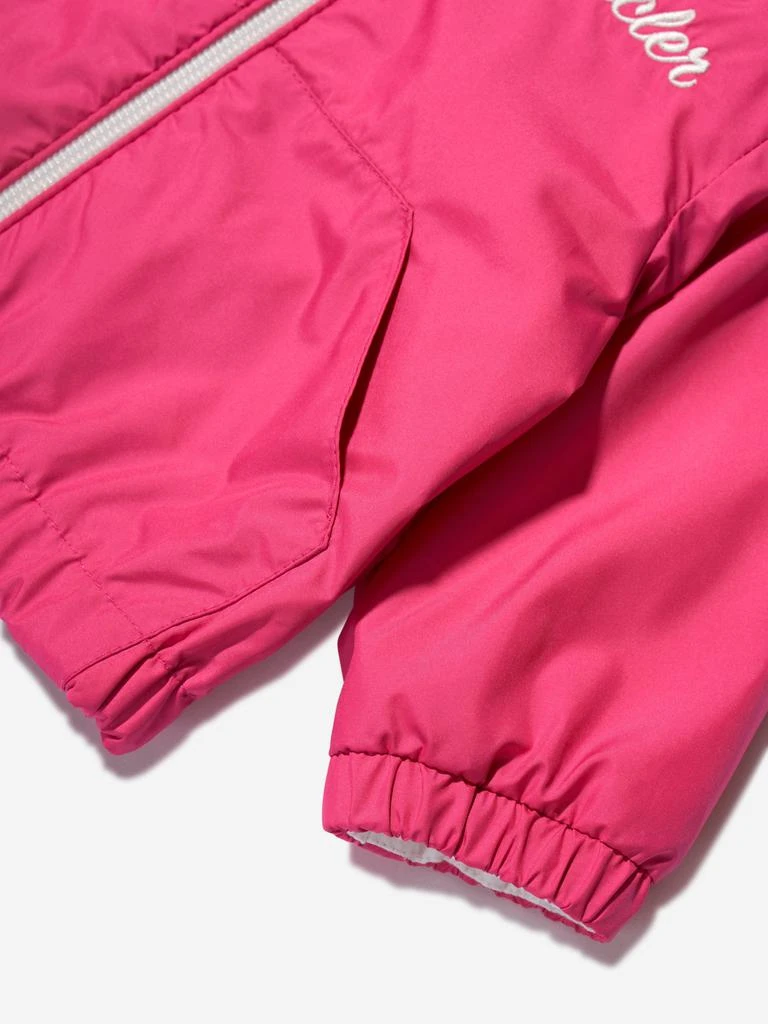Moncler Moncler Enfant Baby Girls Down Padded Evanthe Jacket in Pink 4