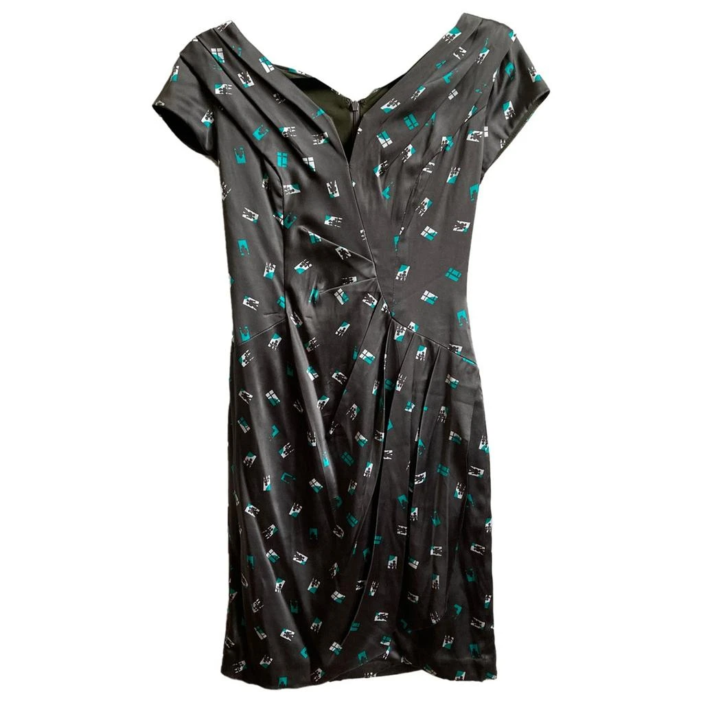 MIKAEL AGHAL Mikael Aghal Silk mid-length dress 1